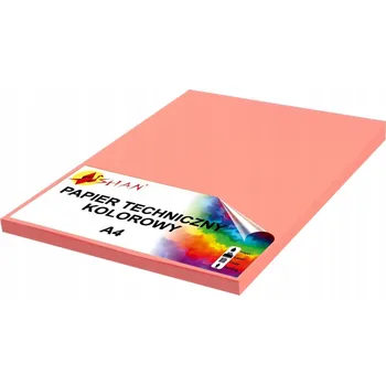 Kancelářský papír Technický papír A4 280g grapefruitový, 50 listů