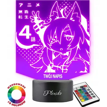 Lampička Plexido vícebarevná Noční lampa