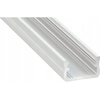 LED osvětlení Hliníkový profil pro LED pásek A, 2M, bílý