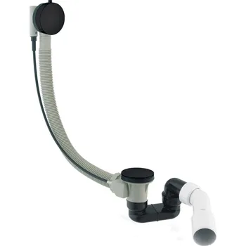 Sifon OMNIRES - CGS Sifon vanový automat komplet černá mat /BLM/ TK104-PLUS-3.43+64-SBL