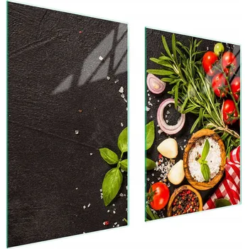 Kuchyňské prkénko Krájecí deska TMK ArtDeko sklo 2 ks