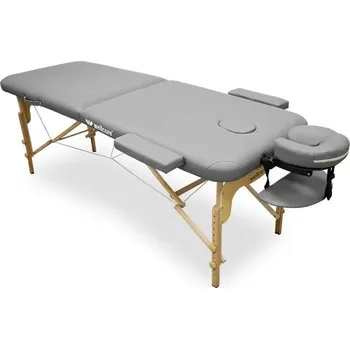 Masážní stůl Skládací dřevěný masážní stůl WELLCORE 185 x 65 cm