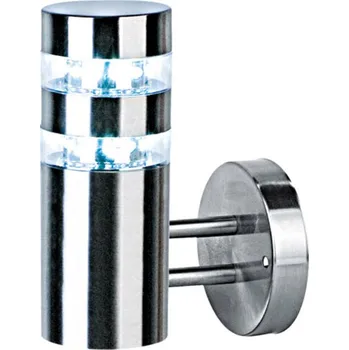 Nástěnné svítidlo Venkovní nástěnné svítidlo Kaja stříbrné s integrovaným LED zdrojem 3 W