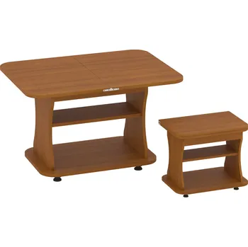 Konferenční stolek Slevadoma Konferenční stolek ALFA Barva: ořech - světlý