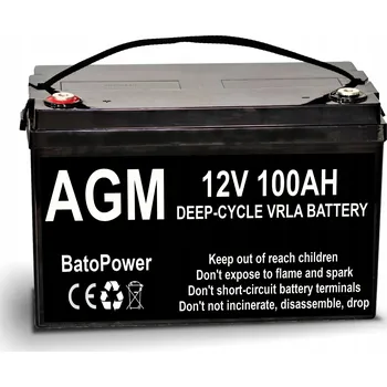 Záložní baterie Akumulátor 12 V 100 Ah