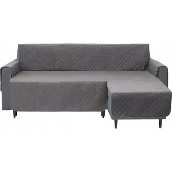 Prostěradlo Přehoz na postel Doggy polyester 255 cm x 360 cm šedý