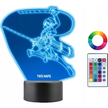 Lampička Noční lampa Plexido vícebarevná