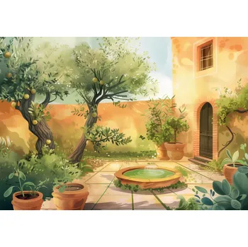 Plakát Plakát Slunečný Den bez rámu 100 x 70 cm