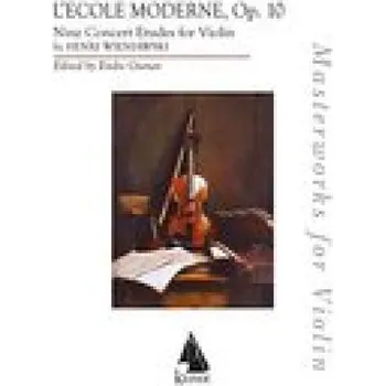 L'ECOLE MODERNE, OP. 10 FOR SOLO VIOLIN (EN)