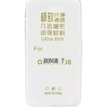 Pouzdro na mobilní telefon Silikonové pouzdro Huawei Honor 7 průhledná