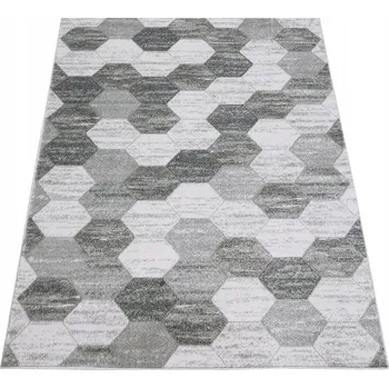 Koberec KOBEREC MODERNÍ DO OBÝVACÍHO POKOJE LOŽNICE MÓDNÍ SILNÝ FRYZ 80X150