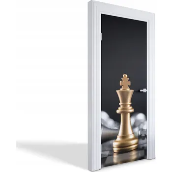 Fototapeta Samolepicí samolepící na dveře a nábytek Šachový král 75 x 205 cm