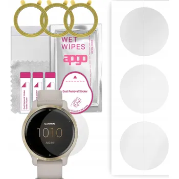 3x apgo hydrogelová Fólie pro Garmin Venu 2S, ochranná