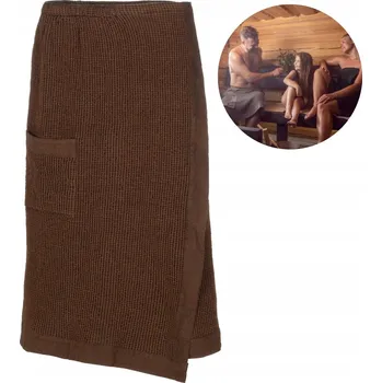Rento Kilt do sauny, ručník do bazénu Bavlna čokoládový Rento Kenno 70x145cm
