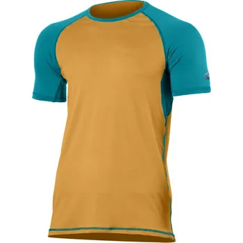 OTO pánské merino triko - Hořčicová 2458 / L / Hořčicová