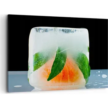 Obraz Velký obraz do obýváku 120x80 kostka ledu moderní na plátně obrazy