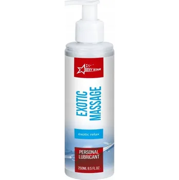 Lubrikační gel EXOTICKÝ MASÁŽNÍ OLEJ SEXY STAR 250ML