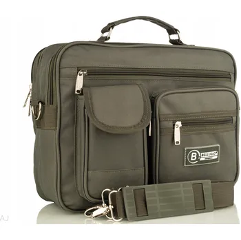 PEVNÁ TAŠKA PÁNSKÁ VELKÁ A4 KABELKA PŘES RAMENO REPORTÁŽ