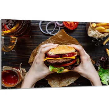 Kuchyňské prkénko Krájecí deska TMK ArtDeko sklo 1 ks