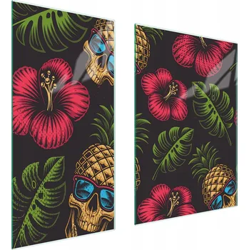 Kuchyňské prkénko Krájecí deska TMK ArtDeko sklo 2 ks