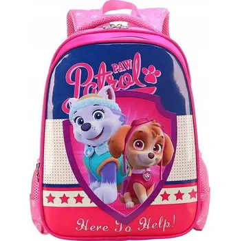 Školní batoh Školní batoh Tlapková patrola Jelly Pens s více přihrádkami, vícebarevný