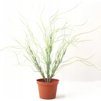 umělá květina UMĚLÁ TRÁVA v květináči, průměr 6 cm