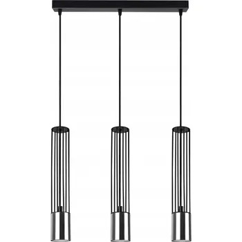 Závěsné svítidlo Lustr Trubky Drátěné Chrom Zlaté