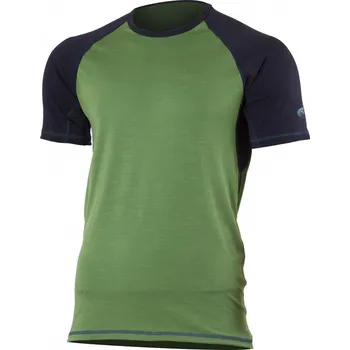 Pánské tričko OTO pánské merino triko - Zelená 6080 / L / Zelená