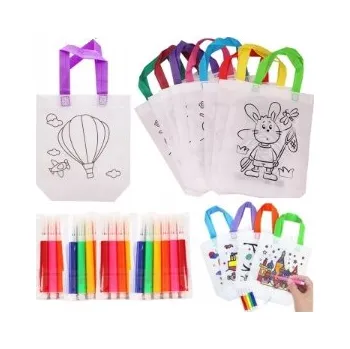 Výtvarná sada Výtvarná sada Unicorn – 10 sáčků na malování s fixami