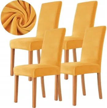 Potah na židli Potah na židli Domidekor žlutý