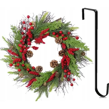 Věšák KOVÁNÍ HÁK KOVOVÝ PRO VĚNEC VĚNCOVKA ZÁVĚS ZÁVĚSKA VĚŠÁK LOFT VÁNOČNÍ OZDOBY