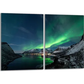 Kuchyňské prkénko Krájecí deska TMK ArtDeko sklo 2 ks