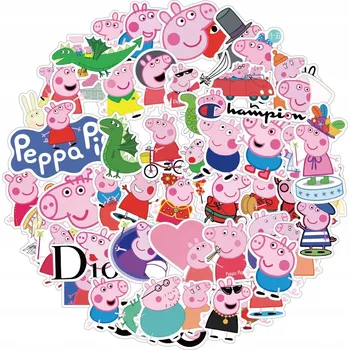 samolepka Sada motivačních samolepek pro děti | prasátko Pepa | 50 kusů