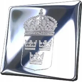 Samolepicí dekorace na vozidlo NÁLEPKA NA AUTO ALU ZNAK ŠVÉDSKA 3D