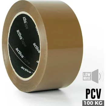 Lepicí páska Balicí páska Activa hnědá šířka 48 mm délka 66 m 1 ks