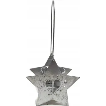 Obraz Kovový lampion Dekor Export 25 cm