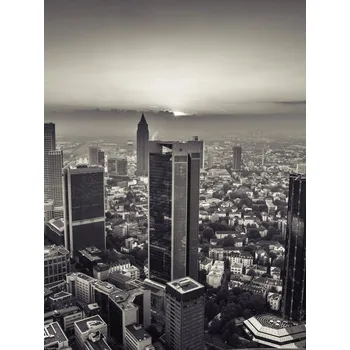 Obraz Plakát Panorama města za soumraku 2 bez rámu 30 x 40 cm