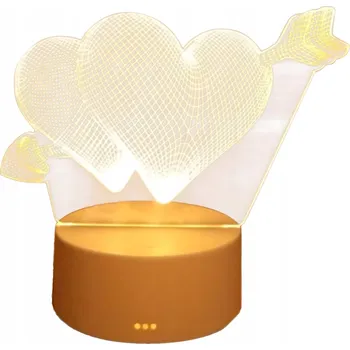 Lampička Noční lampa IRON WATCH bílá