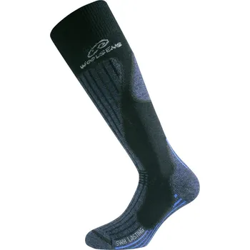 Pánské ponožky SWH merino podkolenky - Černá 905 / (34-37) S / Černá