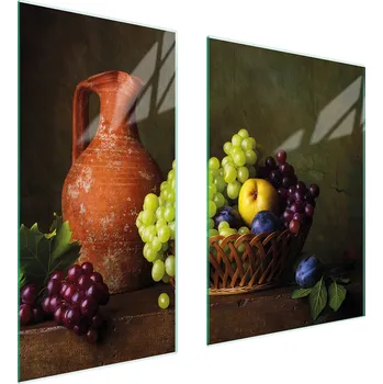 Kuchyňské prkénko Krájecí deska TMK ArtDeko sklo 2 ks