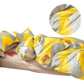 Povlečení SATÉNOVÉ LŮŽKOVÉ POVLEČENÍ 140x200 BAVLNA SATÉNOVÉ BAVLNĚNÉ PRODYŠNÉ POVLEČENÍ