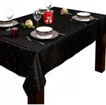 Ubrus Vánoční Svátky Hvězda 120x240 SW4 stříbro