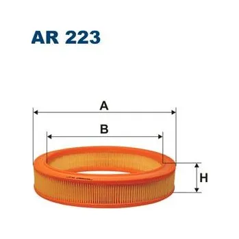 Vzduchový filtr Vzduchový filtr FILTRON AR 223
