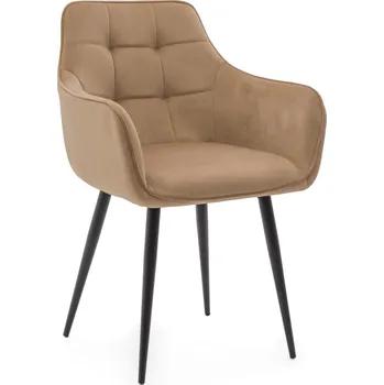 Jídelní židle ČALOUNĚNÁ VELUROVÁ ŽIDLE DO OBÝVÁKU JÍDELNY MODERNÍ GLAMOUR GALLO