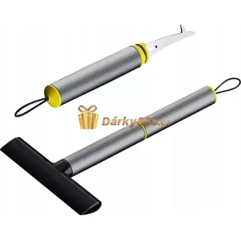 Multifunkční škrabka na okna auta 2 v 1