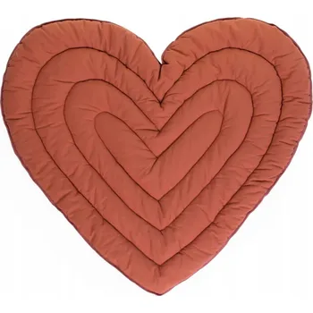 Hrací deka MĚKKÁ PODLOŽKA NA HRANÍ PRO MALÉ DĚTI CHILDHOME HEART