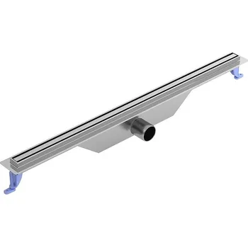 Odvodňovací žlab CERSANIT - Lineární odtokový žlab SLIM TAKO 80, ocel S907-014