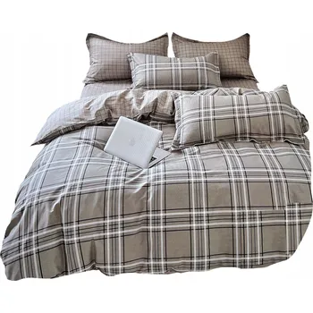 Povlečení POVLEČENÍ 160X200 BAVLNA SATÉN + 2 POVLAKY NA POLŠTÁŘE 70X80 KWIATY SADA POVLEČENÍ