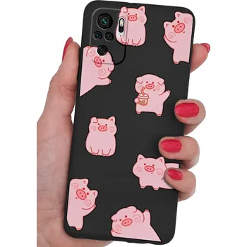 Pouzdro na mobilní telefon Zadní Kryt KrainaGSM pro Xiaomi Redmi Note 10 černý