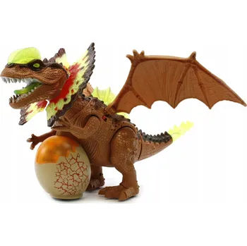 Figurka DINOSAURUS NA BATERIE chodí, řve, svítí
